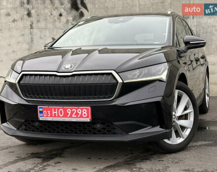 Черный Шкода Enyaq iV, объемом двигателя 0 л и пробегом 113 тыс. км за 27920 $, фото 7 на Automoto.ua