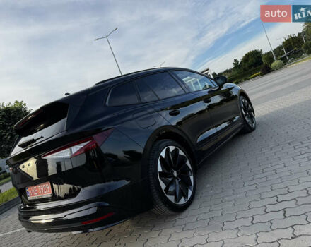 Черный Шкода Enyaq iV, объемом двигателя 0 л и пробегом 49 тыс. км за 28250 $, фото 44 на Automoto.ua