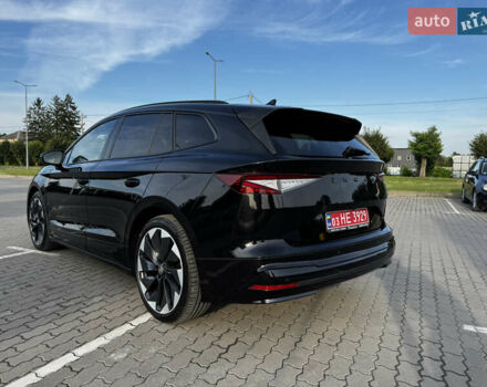 Черный Шкода Enyaq iV, объемом двигателя 0 л и пробегом 49 тыс. км за 28250 $, фото 30 на Automoto.ua