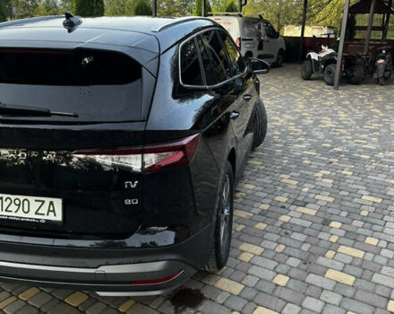 Чорний Шкода Enyaq iV, об'ємом двигуна 0 л та пробігом 70 тис. км за 27900 $, фото 2 на Automoto.ua