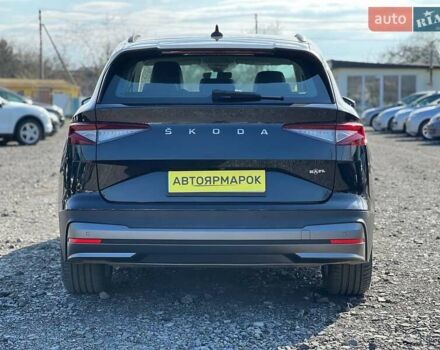 Чорний Шкода Enyaq iV, об'ємом двигуна 0 л та пробігом 6 тис. км за 25990 $, фото 8 на Automoto.ua