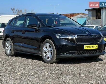 Чорний Шкода Enyaq iV, об'ємом двигуна 0 л та пробігом 6 тис. км за 25990 $, фото 5 на Automoto.ua