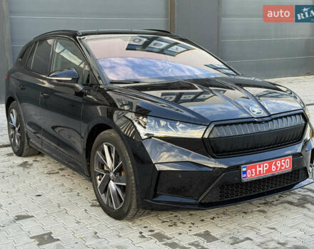 Черный Шкода Enyaq iV, объемом двигателя 0 л и пробегом 172 тыс. км за 24900 $, фото 3 на Automoto.ua