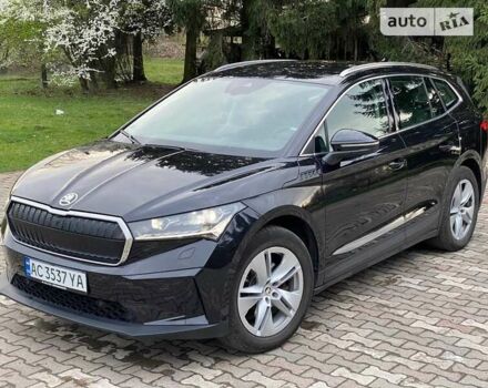 Чорний Шкода Enyaq iV, об'ємом двигуна 0 л та пробігом 40 тис. км за 31500 $, фото 4 на Automoto.ua