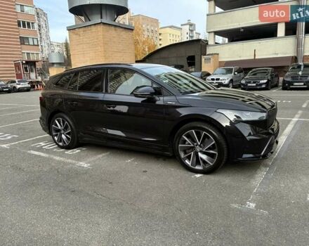 Черный Шкода Enyaq iV, объемом двигателя 0 л и пробегом 144 тыс. км за 26999 $, фото 11 на Automoto.ua