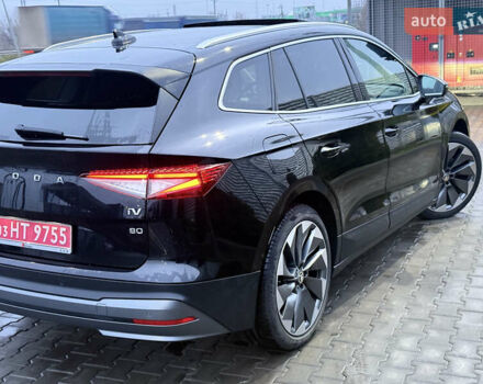 Черный Шкода Enyaq iV, объемом двигателя 0 л и пробегом 163 тыс. км за 24600 $, фото 7 на Automoto.ua