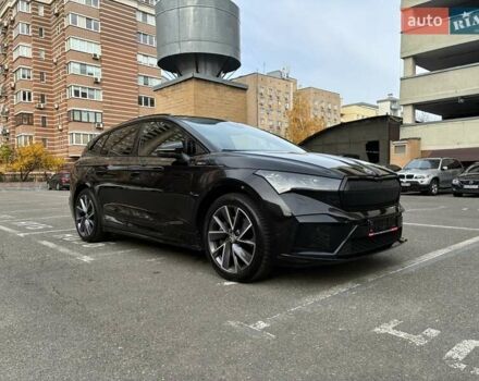 Черный Шкода Enyaq iV, объемом двигателя 0 л и пробегом 144 тыс. км за 26999 $, фото 8 на Automoto.ua