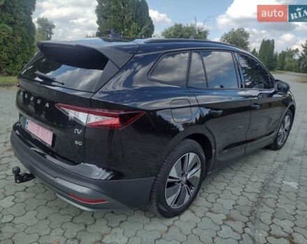 Чорний Шкода Enyaq iV, об'ємом двигуна 0 л та пробігом 52 тис. км за 23500 $, фото 4 на Automoto.ua