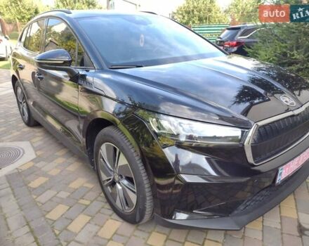 Чорний Шкода Enyaq iV, об'ємом двигуна 0 л та пробігом 52 тис. км за 23500 $, фото 8 на Automoto.ua