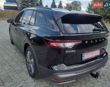 Чорний Шкода Enyaq iV, об'ємом двигуна 0 л та пробігом 52 тис. км за 23500 $, фото 3 на Automoto.ua