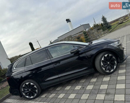 Черный Шкода Enyaq iV, объемом двигателя 0 л и пробегом 10 тыс. км за 33900 $, фото 31 на Automoto.ua