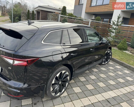 Черный Шкода Enyaq iV, объемом двигателя 0 л и пробегом 10 тыс. км за 33900 $, фото 9 на Automoto.ua
