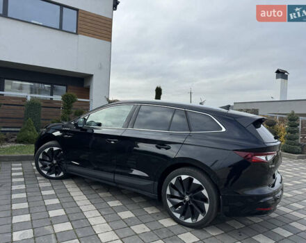 Черный Шкода Enyaq iV, объемом двигателя 0 л и пробегом 10 тыс. км за 33900 $, фото 45 на Automoto.ua
