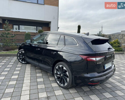 Черный Шкода Enyaq iV, объемом двигателя 0 л и пробегом 10 тыс. км за 33900 $, фото 6 на Automoto.ua