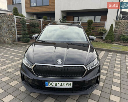 Черный Шкода Enyaq iV, объемом двигателя 0 л и пробегом 10 тыс. км за 33900 $, фото 36 на Automoto.ua