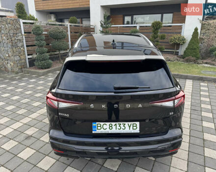 Черный Шкода Enyaq iV, объемом двигателя 0 л и пробегом 10 тыс. км за 33900 $, фото 44 на Automoto.ua