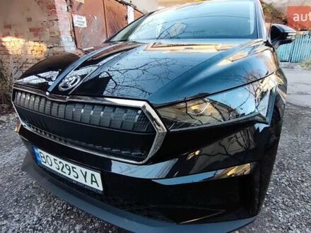 Шкода Enyaq iV 2021 в Тернополе на Automoto.ua Черный Шкода Enyaq iV, объемом двигателя 0 л и пробегом 70 тыс. км за 31500 $, фото 1 на Automoto.ua