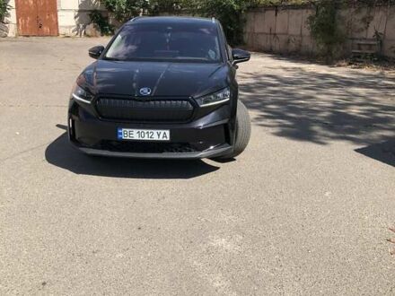 Шкода Enyaq iV 2021 в Николаеве на Automoto.ua Черный Шкода Enyaq iV, объемом двигателя 0 л и пробегом 87 тыс. км за 26500 $, фото 1 на Automoto.ua