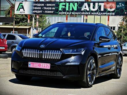 Шкода Enyaq iV 2022 в Черкассах на Automoto.ua Черный Шкода Enyaq iV, объемом двигателя 0 л и пробегом 99 тыс. км за 29950 $, фото 1 на Automoto.ua