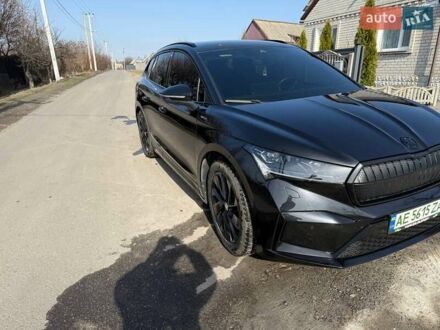 Шкода Enyaq iV 2022 у Павлограде на Automoto.ua Чорний Шкода Enyaq iV, об'ємом двигуна 0 л та пробігом 45 тис. км за 28000 $, фото 1 на Automoto.ua