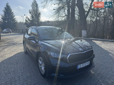 Шкода Enyaq iV 2023 в Черновцах на Automoto.ua Черный Шкода Enyaq iV, объемом двигателя 0 л и пробегом 50 тыс. км за 23400 $, фото 1 на Automoto.ua