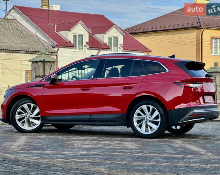 Красный Шкода Enyaq iV, объемом двигателя 0 л и пробегом 35 тыс. км за 23995 $, фото 29 на Automoto.ua