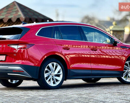 Красный Шкода Enyaq iV, объемом двигателя 0 л и пробегом 35 тыс. км за 23995 $, фото 34 на Automoto.ua