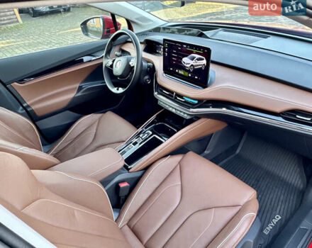 Красный Шкода Enyaq iV, объемом двигателя 0 л и пробегом 35 тыс. км за 23995 $, фото 92 на Automoto.ua