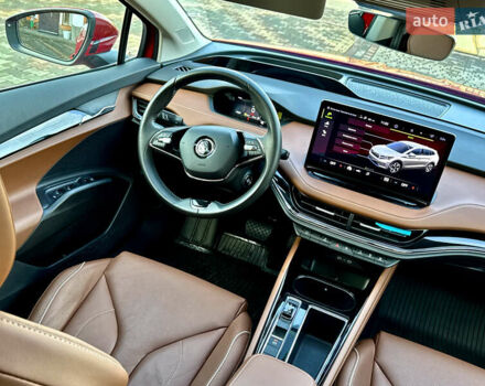 Красный Шкода Enyaq iV, объемом двигателя 0 л и пробегом 35 тыс. км за 23995 $, фото 77 на Automoto.ua