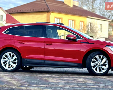 Красный Шкода Enyaq iV, объемом двигателя 0 л и пробегом 35 тыс. км за 23995 $, фото 20 на Automoto.ua