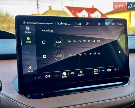 Красный Шкода Enyaq iV, объемом двигателя 0 л и пробегом 35 тыс. км за 23995 $, фото 140 на Automoto.ua