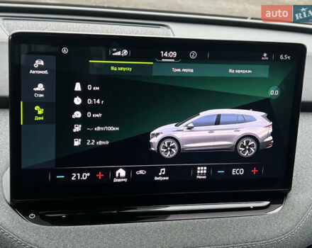 Серый Шкода Enyaq iV, объемом двигателя 0 л и пробегом 65 тыс. км за 22000 $, фото 70 на Automoto.ua