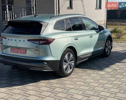 Серый Шкода Enyaq iV, объемом двигателя 0 л и пробегом 118 тыс. км за 21499 $, фото 11 на Automoto.ua