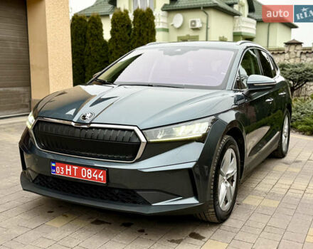 Серый Шкода Enyaq iV, объемом двигателя 0 л и пробегом 190 тыс. км за 21600 $, фото 18 на Automoto.ua