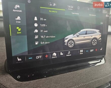 Сірий Шкода Enyaq iV, об'ємом двигуна 0 л та пробігом 105 тис. км за 19600 $, фото 21 на Automoto.ua