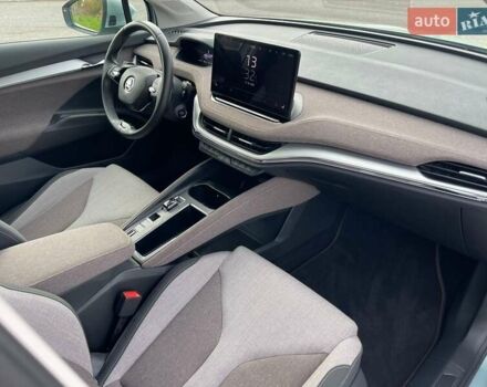 Серый Шкода Enyaq iV, объемом двигателя 0 л и пробегом 34 тыс. км за 22990 $, фото 39 на Automoto.ua
