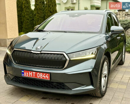 Серый Шкода Enyaq iV, объемом двигателя 0 л и пробегом 190 тыс. км за 21600 $, фото 15 на Automoto.ua