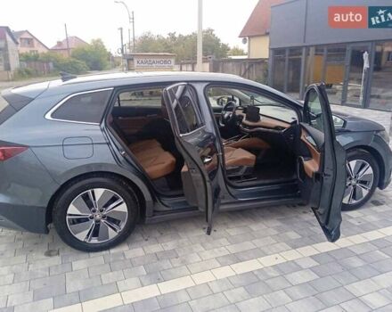 Серый Шкода Enyaq iV, объемом двигателя 0 л и пробегом 130 тыс. км за 27600 $, фото 5 на Automoto.ua