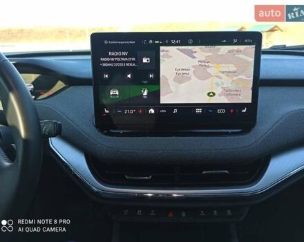 Серый Шкода Enyaq iV, объемом двигателя 0 л и пробегом 43 тыс. км за 29000 $, фото 9 на Automoto.ua