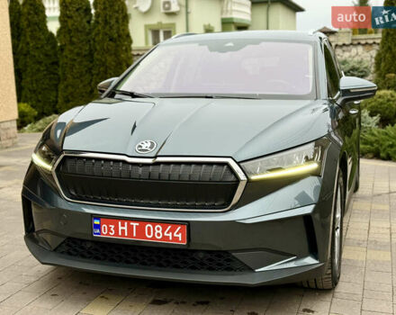 Серый Шкода Enyaq iV, объемом двигателя 0 л и пробегом 190 тыс. км за 21600 $, фото 13 на Automoto.ua