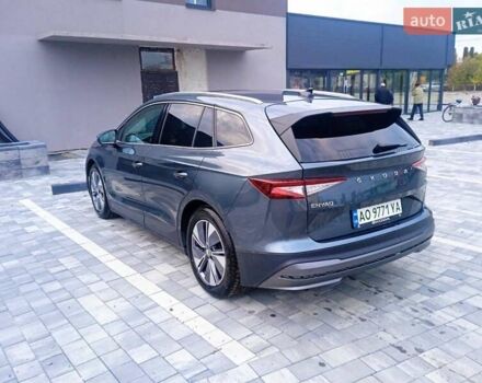 Серый Шкода Enyaq iV, объемом двигателя 0 л и пробегом 130 тыс. км за 27600 $, фото 6 на Automoto.ua