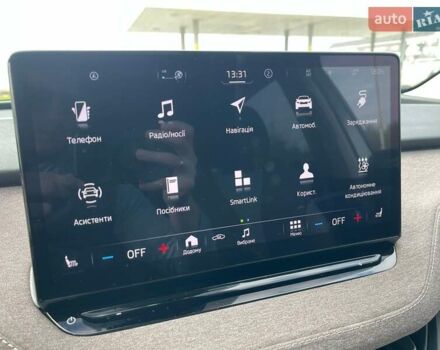 Серый Шкода Enyaq iV, объемом двигателя 0 л и пробегом 34 тыс. км за 22990 $, фото 35 на Automoto.ua