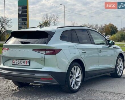 Серый Шкода Enyaq iV, объемом двигателя 0 л и пробегом 34 тыс. км за 22990 $, фото 6 на Automoto.ua