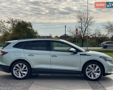 Серый Шкода Enyaq iV, объемом двигателя 0 л и пробегом 34 тыс. км за 22990 $, фото 7 на Automoto.ua