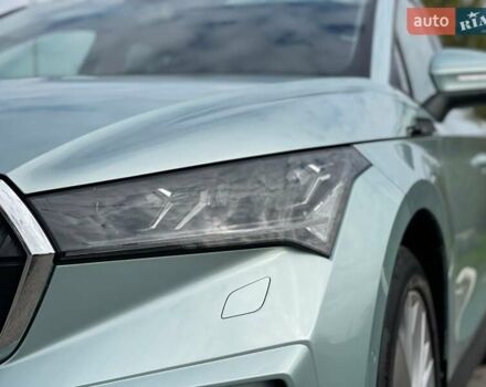 Серый Шкода Enyaq iV, объемом двигателя 0 л и пробегом 34 тыс. км за 22990 $, фото 16 на Automoto.ua