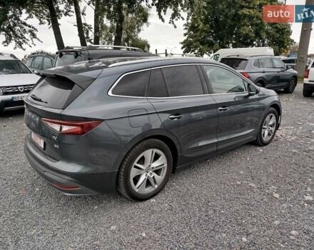 Серый Шкода Enyaq iV, объемом двигателя 0 л и пробегом 180 тыс. км за 22222 $, фото 7 на Automoto.ua