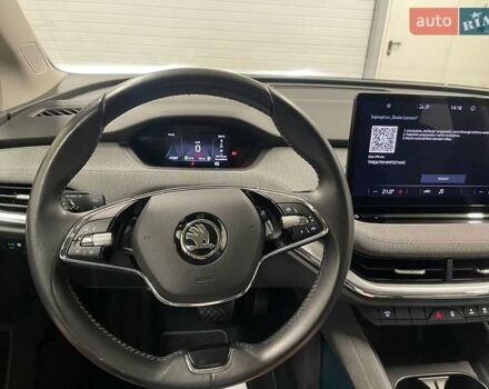 Шкода Enyaq iV 2022 в Луцке на Automoto.ua Серый Шкода Enyaq iV, объемом двигателя 0 л и пробегом 65 тыс. км за 21499 $, фото 5 на Automoto.ua