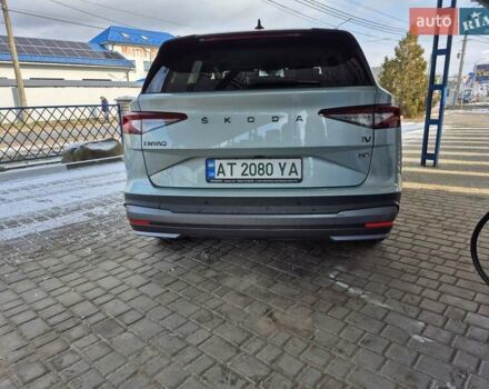 Сірий Шкода Enyaq iV, об'ємом двигуна 0 л та пробігом 27 тис. км за 32500 $, фото 7 на Automoto.ua