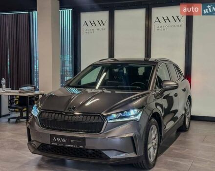 Серый Шкода Enyaq iV, объемом двигателя 0 л и пробегом 135 тыс. км за 26900 $, фото 7 на Automoto.ua