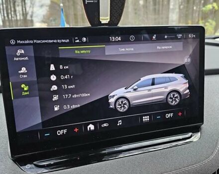 Сірий Шкода Enyaq iV, об'ємом двигуна 0 л та пробігом 70 тис. км за 24200 $, фото 16 на Automoto.ua